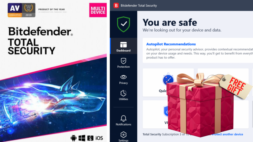 Read more about the article Bitdefender Total Security 4 Premium Account Giveaway